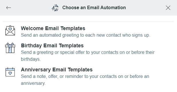 Email Automation Workflow Triggers