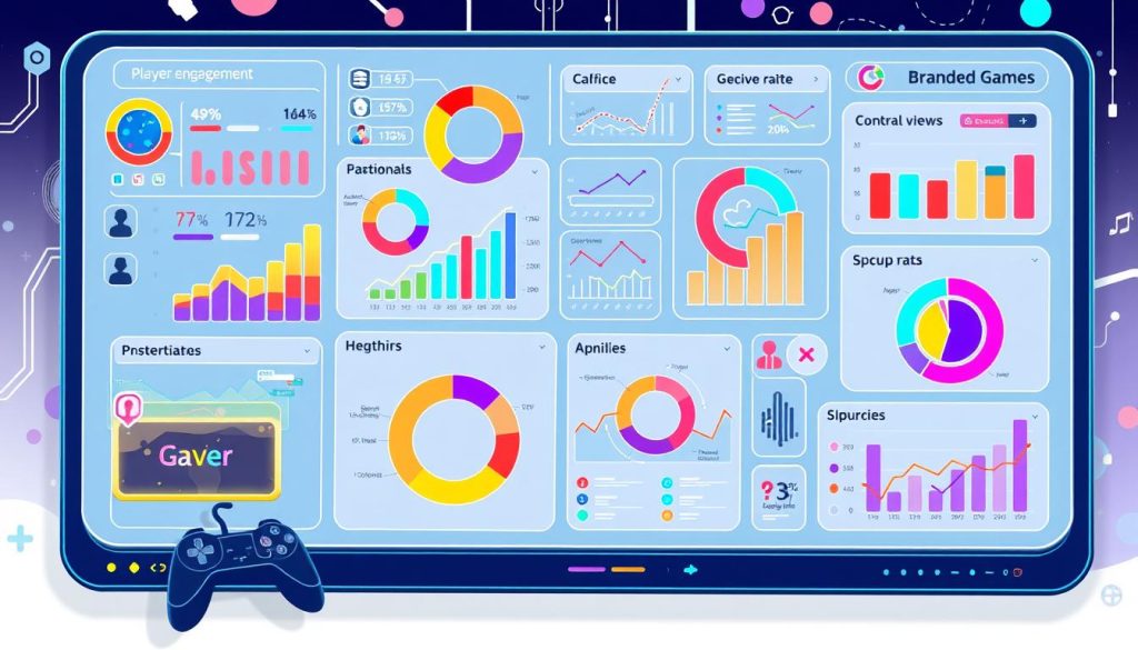 Branded game metrics