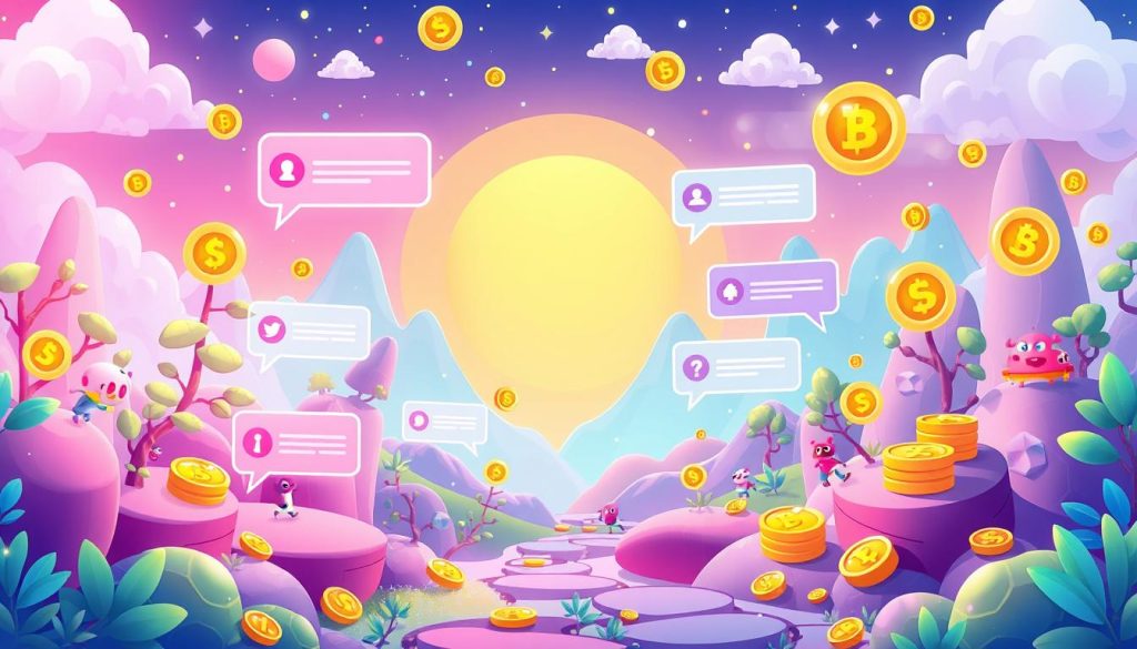 Gamification with AI Chat Bubbles