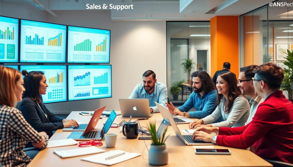 sales and customer support collaboration