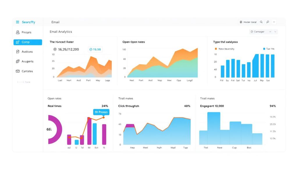 Email analytics dashboard