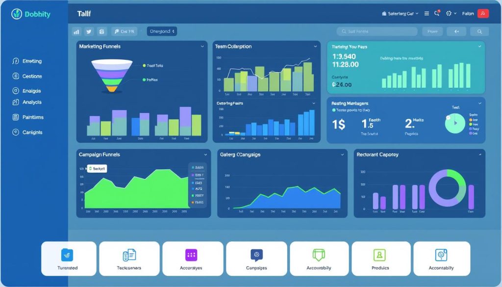 GoHighLevel dashboard