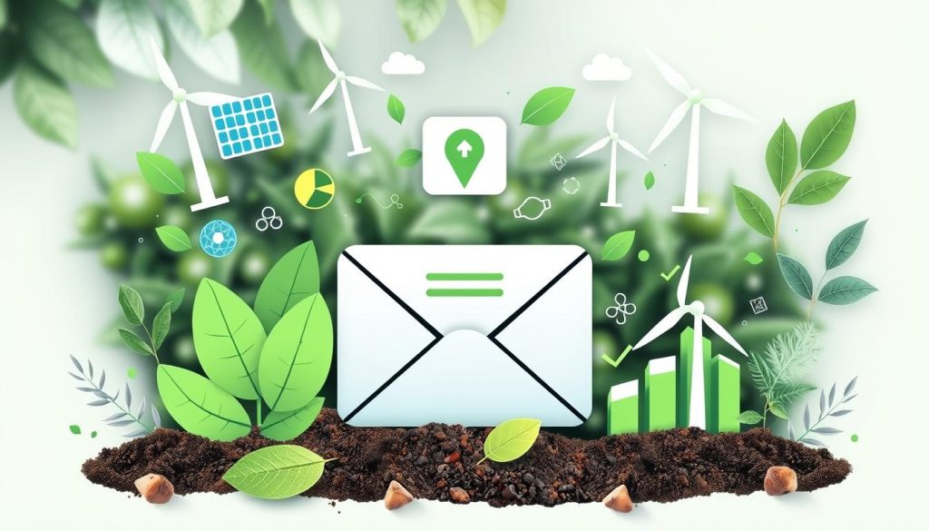 Green investment email elements