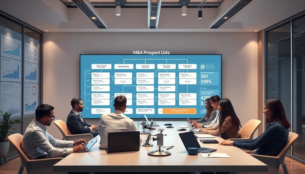 M&A prospect list building