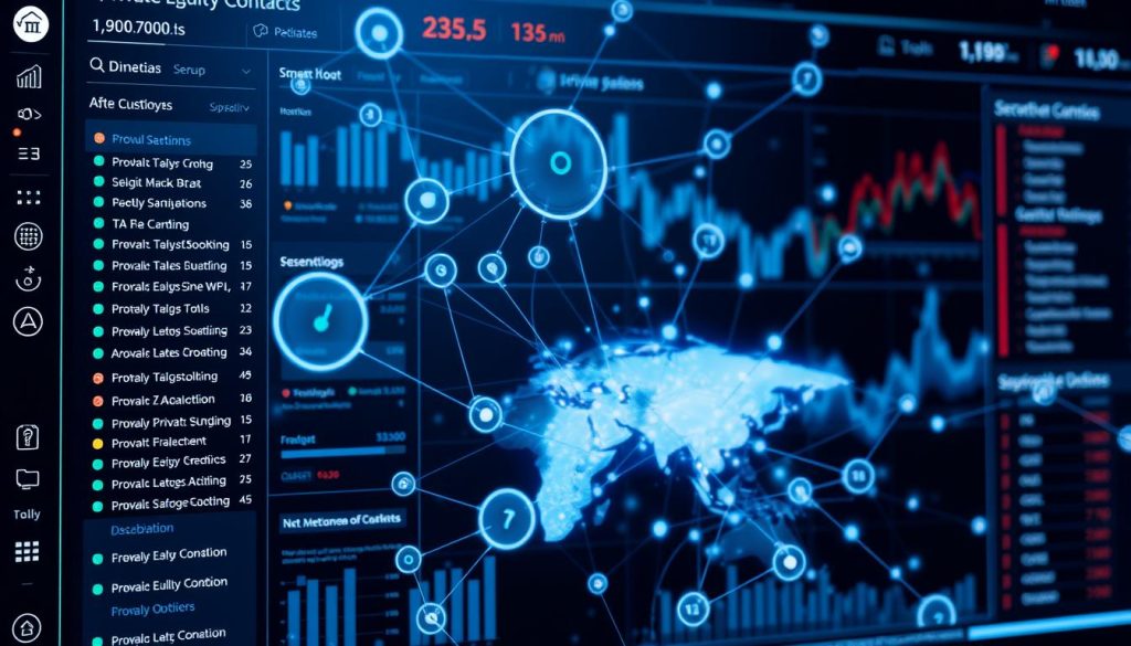 Private equity outreach database