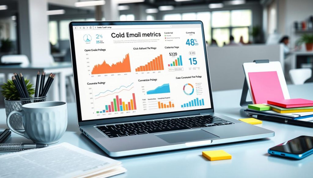 Cold email metrics analysis