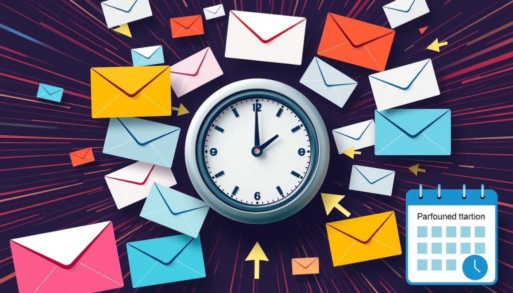 Cold email timing strategies