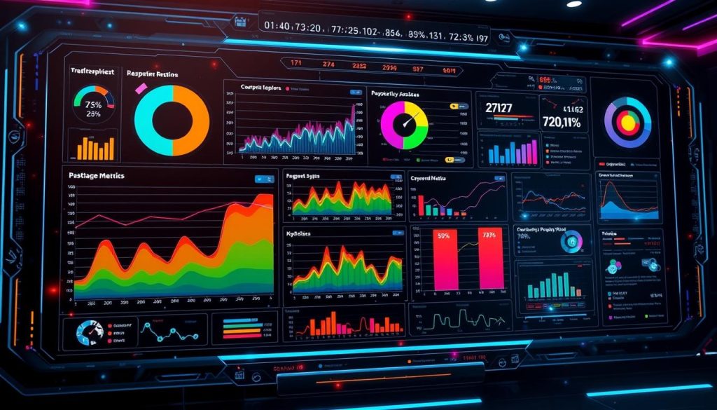 Data analytics dashboard