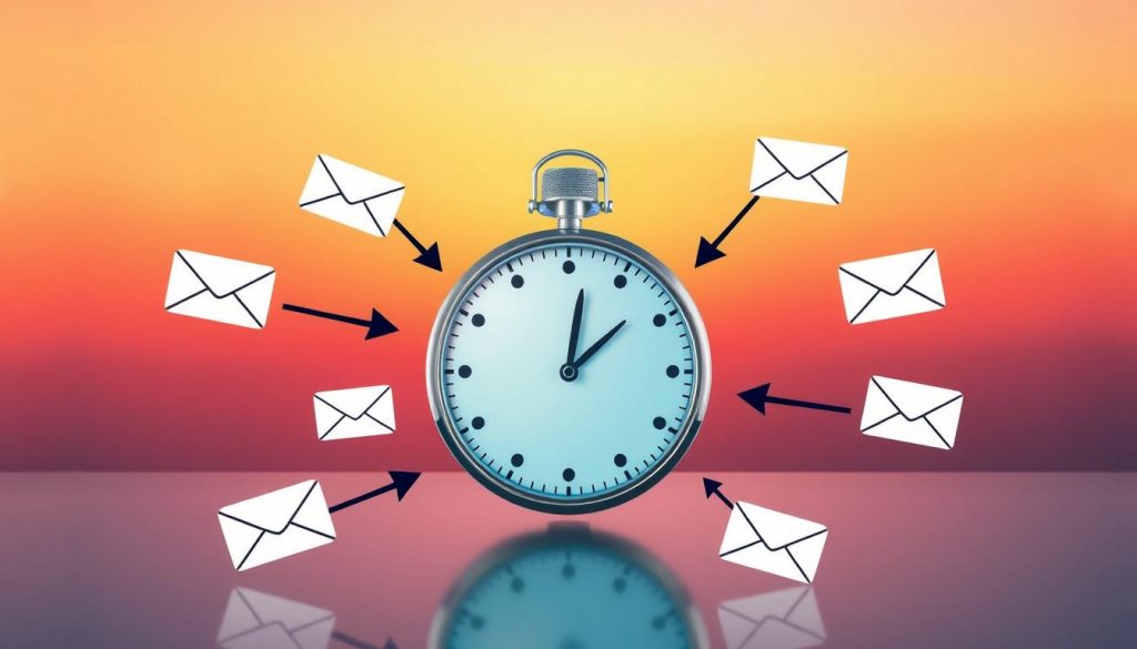 Email outreach timing optimization