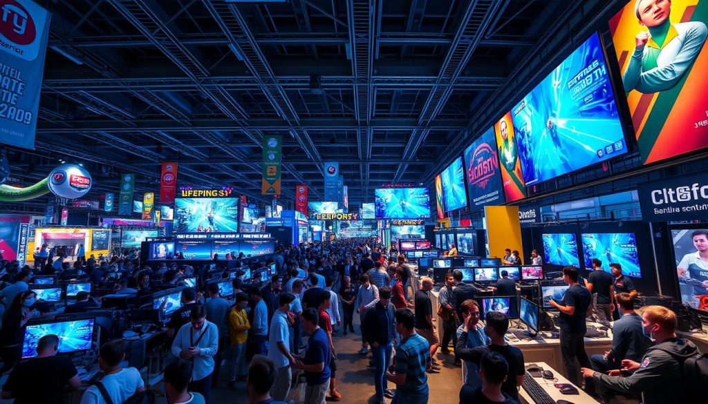 Esports events at traditional expos