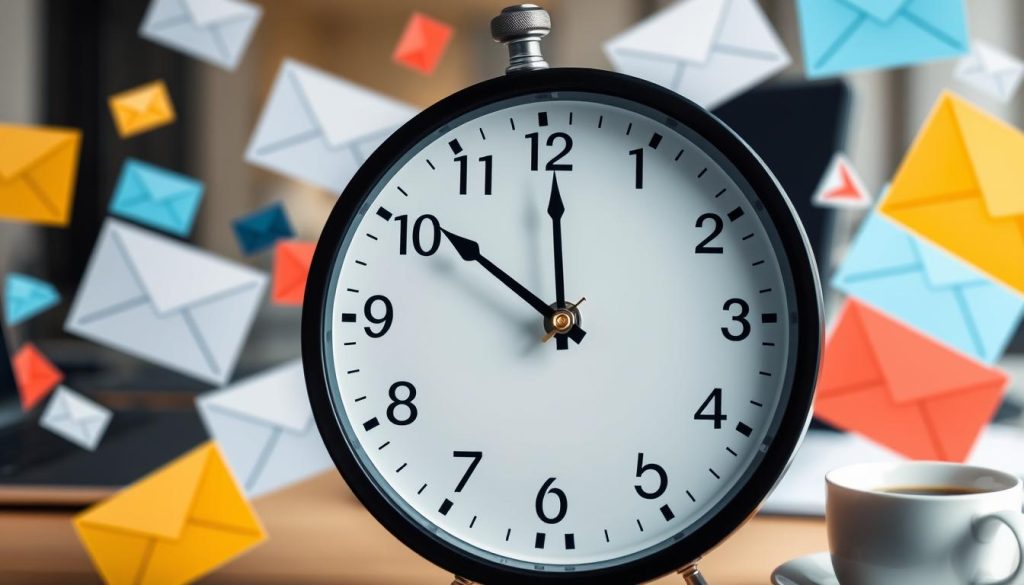 Follow-up email timing for business brokers