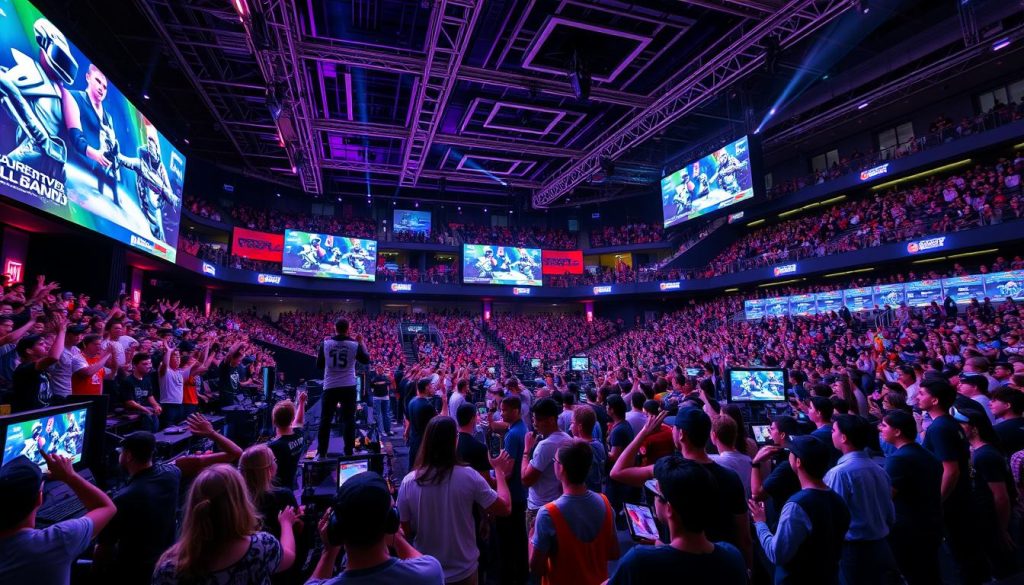 Interactive fan engagement at esports events