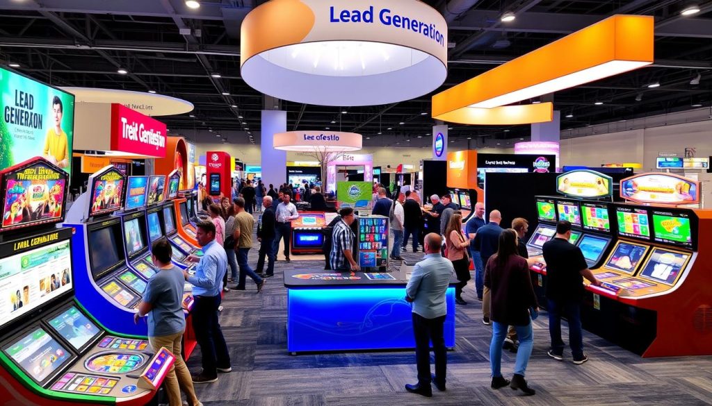 Lead Magnet Games for expo booths