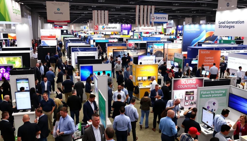 Lead generation tactics at tradeshows