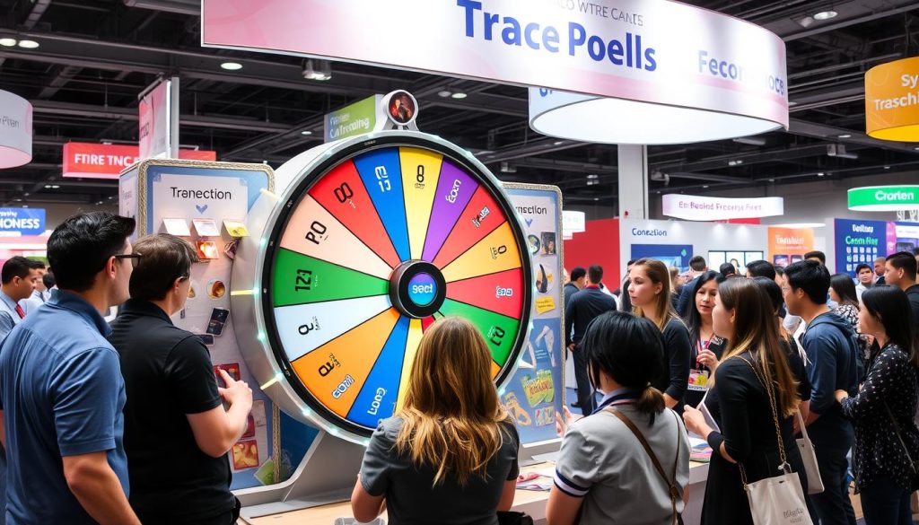 Staff training for trade show booth games