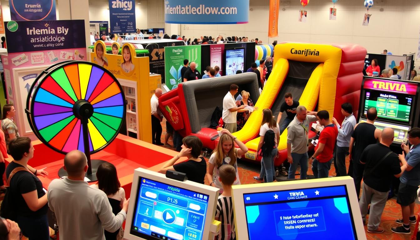 Top 5 Interactive Games to Make Your Tradeshow Booth Irresistible