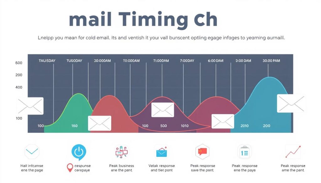 email timing chart