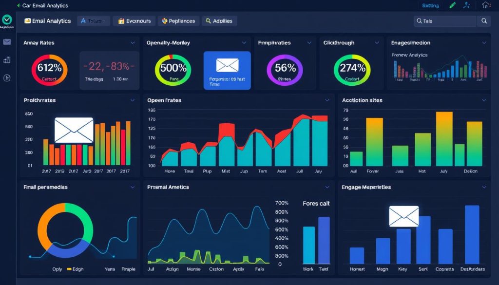 Email analytics dashboard