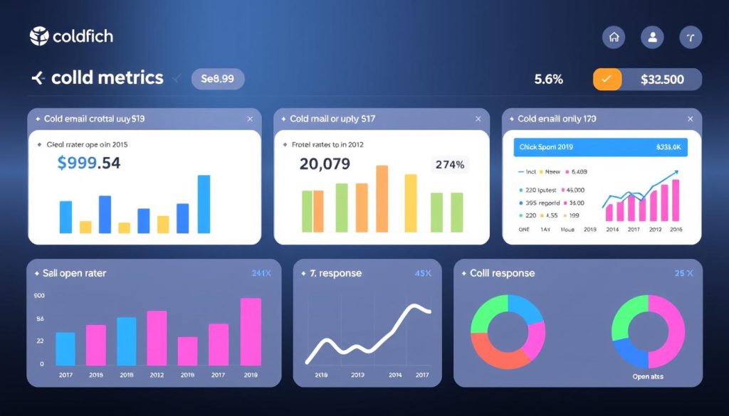 cold email metrics